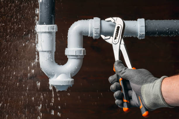 Professional Drain Cleaning technician working in Helen, GA